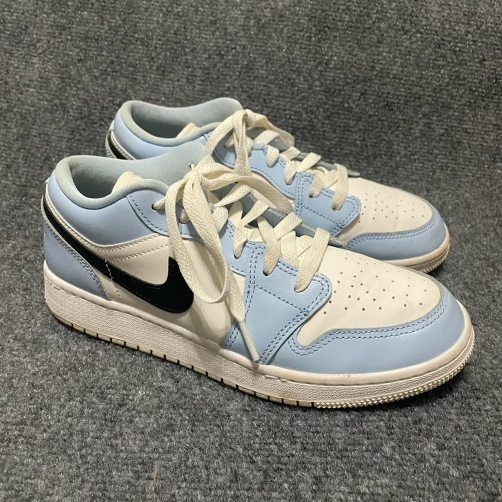 Jordan 1 Retro Ice Blue/Black Low (GS) 5.5Y