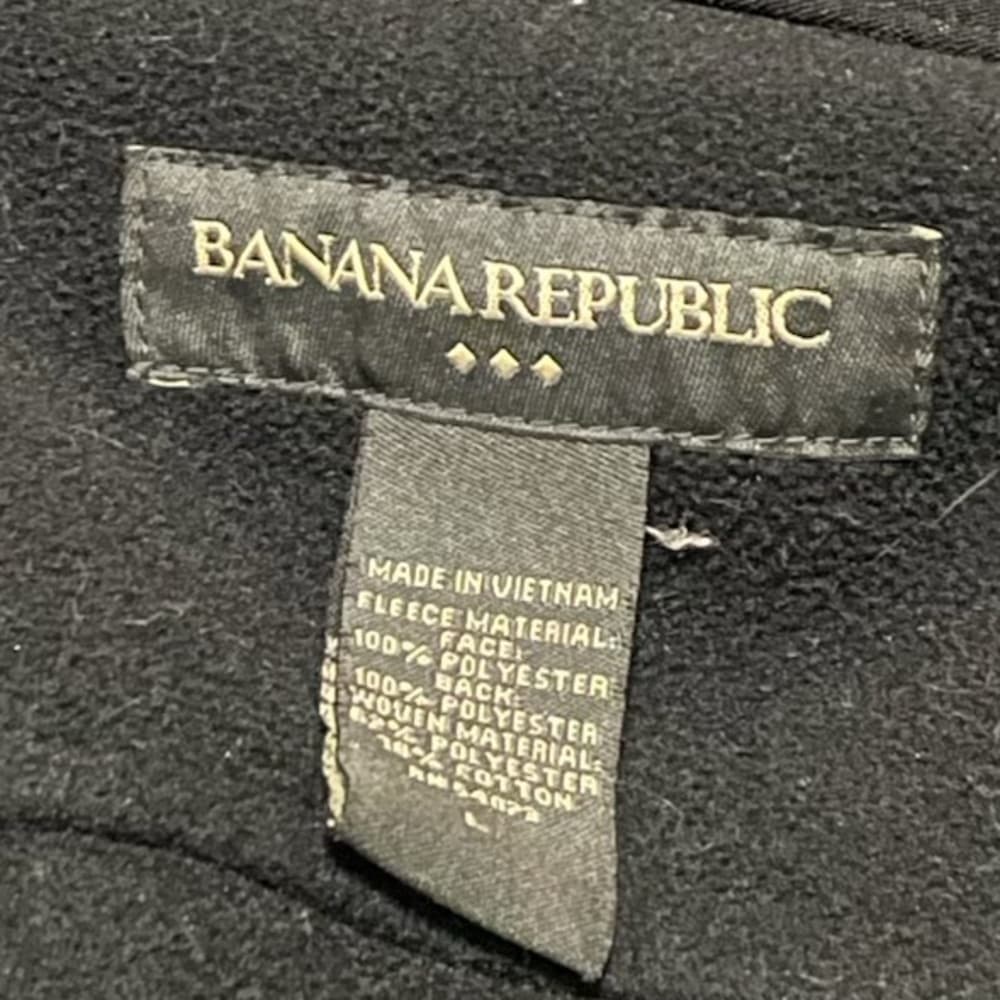 Early 2000’s Vintage Banana Republic Vest…fleece lower