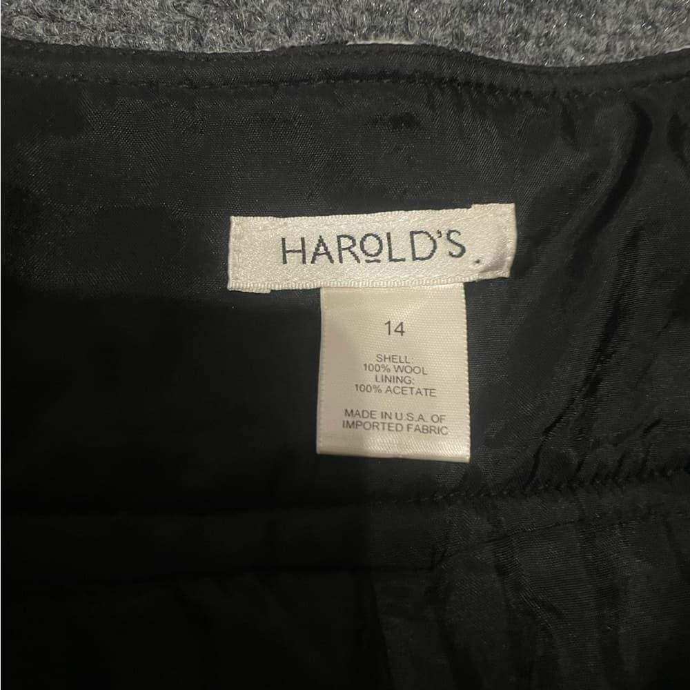 Vintage Harold’s Houndstooth Skirt - Thumbnail 2