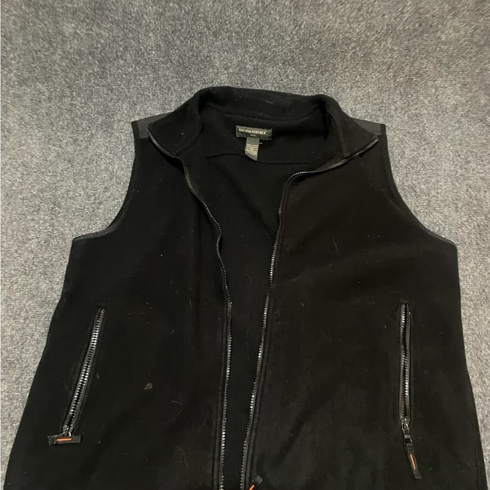 Early 2000’s Vintage Banana Republic Vest…fleece lower - Thumbnail 3