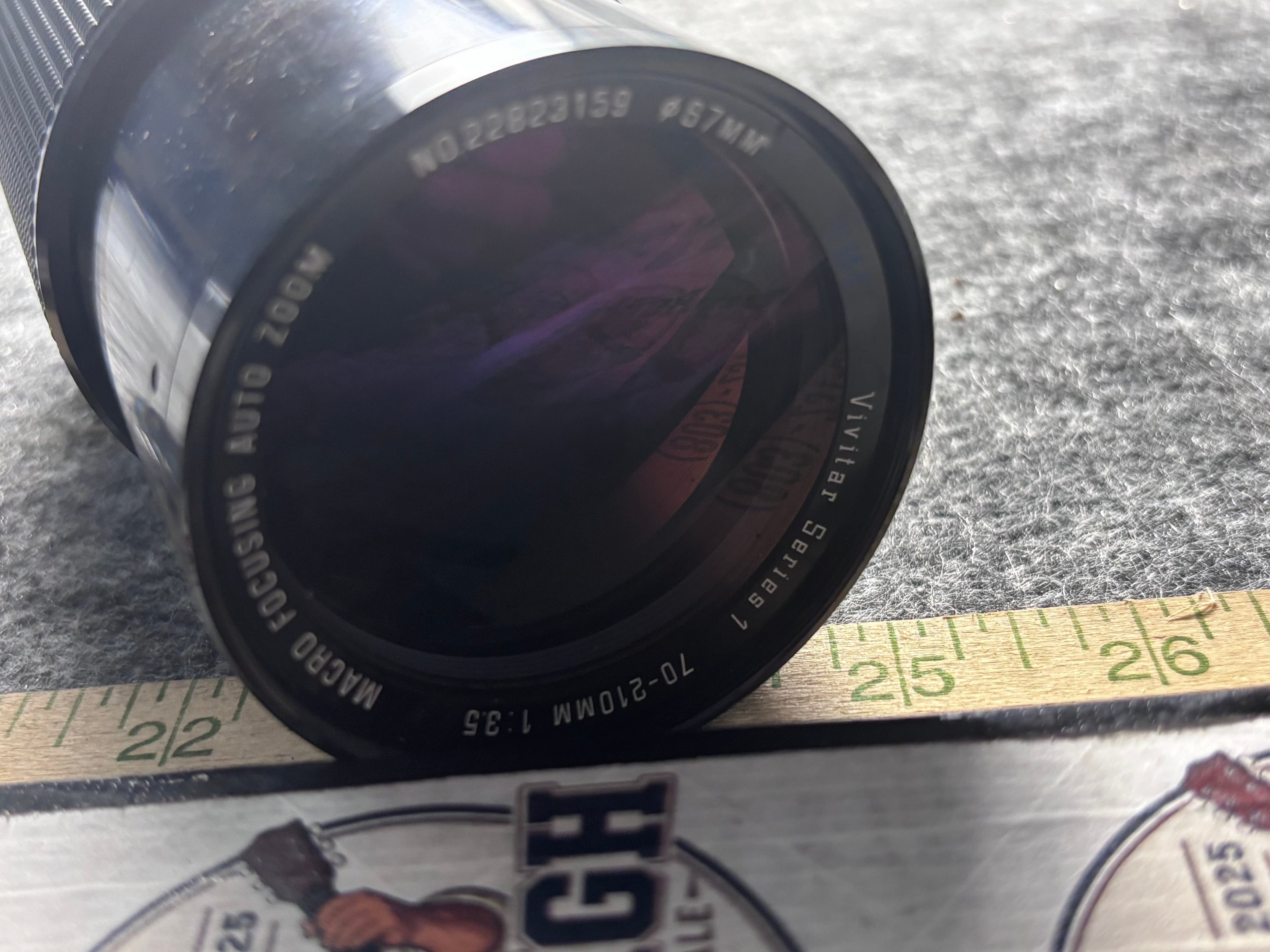 Vivitar Series 1 70-210mm Macro Focusing Auto Zoom Lens and Matching Flash