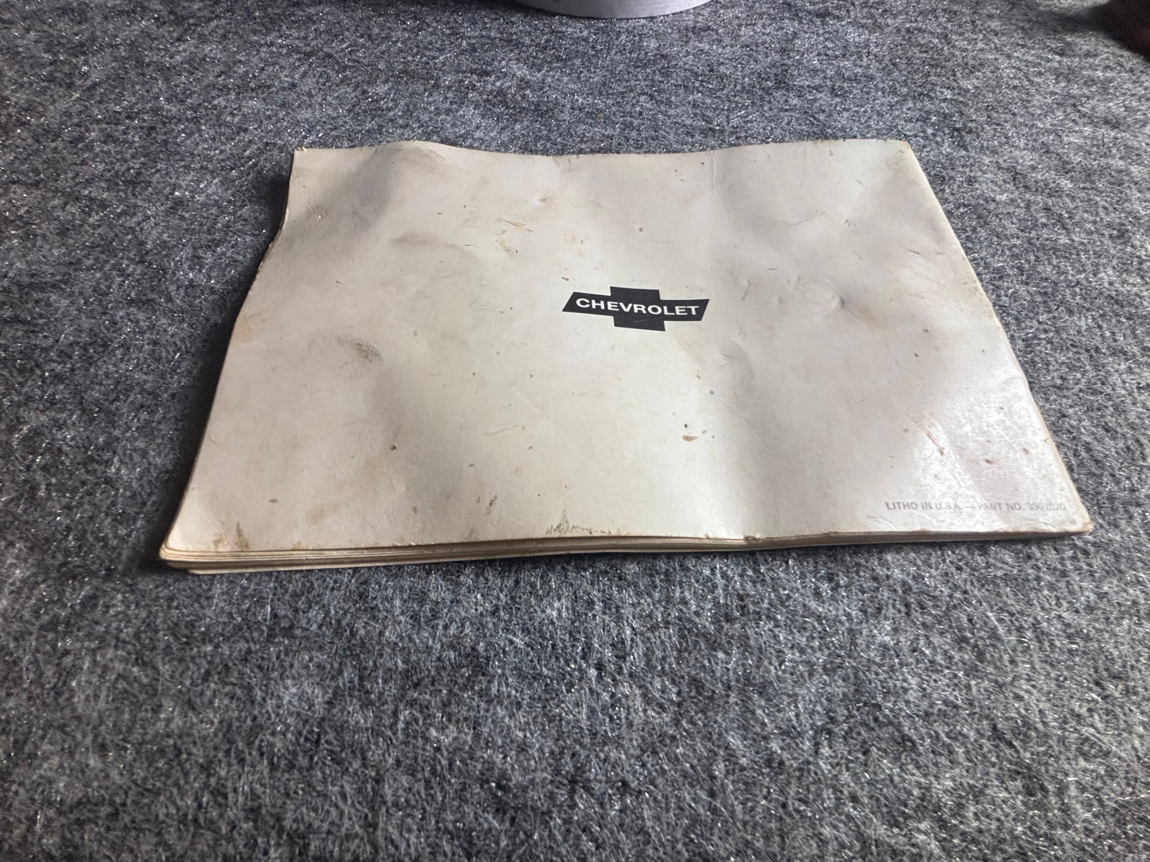 1967 Chevrolet Owner's Manual First Edition - Thumbnail 3