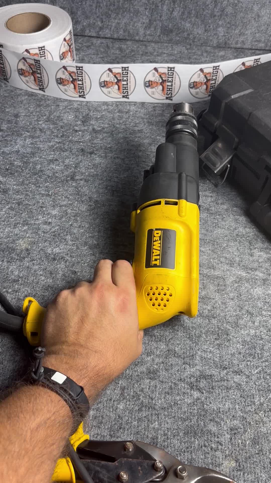 DeWalt DW505 1/2” Hammer Drill (Corded) with Case and Accessories - Video 4